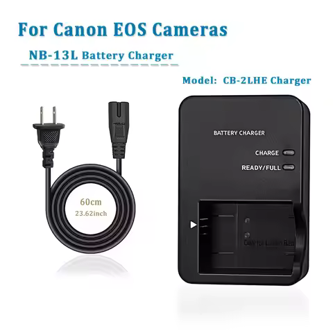 CB-2LH CB2LHT Charger for Canon NB-13L- CB-2LHE Charger for PowerShot G7X Mark iii G7X Mark ii SX740