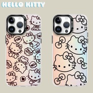 CASE PRINT SERIES H3LLO KITTY iphone 15 15 PLUS 15 PRO 15 PRO MAX 16 16 PRO 16 PLUS 16 PRO MAX
