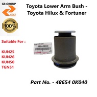 Toyota Lower Arm Bush - Toyota Hilux & Fortuner ( 48654 0K040 )