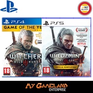 PS4 / PS5 The Witcher 3 Wild Hunt Game Of The Year / Complete Edition(R2/R3)(English/Chinese) PS4 / PS5 Games