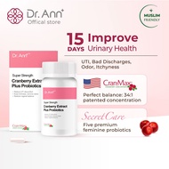 DrAnn Cranberry Probiotics 30's Cranberry Probiotics Help Cleanse & Protect Urinary Tract Health