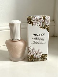 原價$320 購自官網 法國🇫🇷品牌 Paul & Joe Foundation 糖瓷絲潤隔離乳N 01色