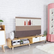 LCD TV cover 55 inch 50 wall-mounted 65 dust cover 47 inch 42 curved fabric TV cover towel