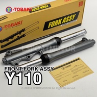 YAMAHA Y110 FRONT FORK ASSY (TOBAKI) Y 110 Y-110