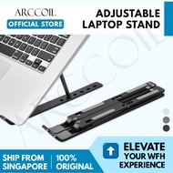 Arccoil Height Adjustable Laptop Stand - Premium Aluminum Quality