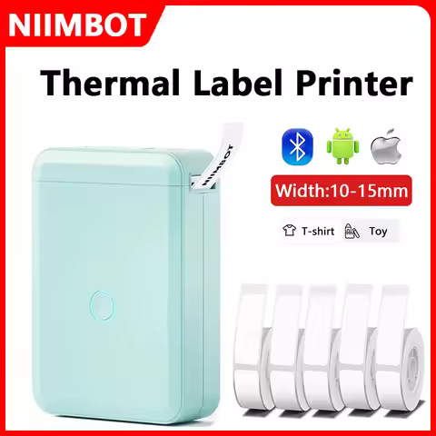 Nimbot D110 Portable Mini Thermal Printers Pocket Bluetooth Label Printer Self-adhesive Sticker Tag 