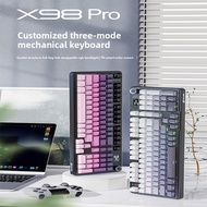 Attack Shark X98Pro Three-Mode RGB Wireless Keyboard Side Engraved with Screen Bluetooth Customized 