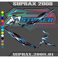 STRIPING SUPRA X 2008 STICKER SUPRAX 2008 STICKER LIS LIST SUPRA X 2008 CODE 01