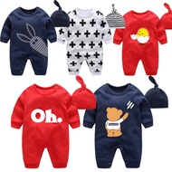 Male Female Baby Spring Autumn Clothes Kiss Parents Kiss Mom Parent-Child Romper Baby Pajamas Clothe