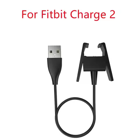 USB Charger Cord For Fitbit Charge 2 Smart Bracelet Fast Charging Cable For Fitbit Charge 2 Wristban