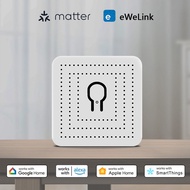 HOT Wifi Smart Switch 16A Matter Light Switch Universal Breaker Smart Home Work with Homekit Alexa Google Assistant eWelink APP
