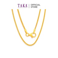 TAKA Jewellery 916 Gold Chain Foxtail