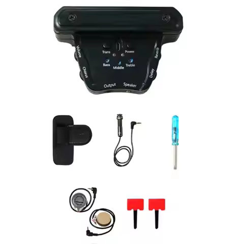 ABXI JS-APE301 Acoustic Guitar Vibration Pickup Vibration Musical Instrument Accessories