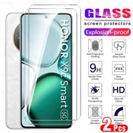 2Pcs Clear Front Glass For Honor X9c Smart 5G Tempered Glass Screen Protector Honor X9c Smart X9cSma