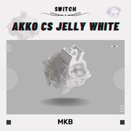 [READY STOCK] Akko CS Jelly White Linear Switch for Mechanical or Gaming Keyboards - Linear