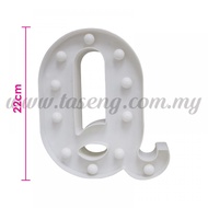 LED - 8.5inch Alphabet Q