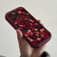 MERAH MAWAR HP Red Rose Casing For Realme C75 Note 50 60 C51 C67 C12 C61 C53 C25 C55 C15 C35 C63 C21