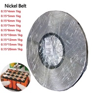 【New release】 1kg 0.15x4mm To 20mm Nickel Strip 18650 Pack Welding Nickel Belt Connecting Nickel Pla