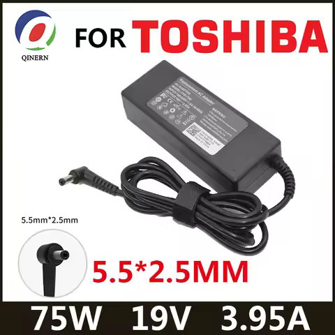 75W 19V 3.95A 5.5*2.5mm Laptop AC Adapter Charger for Toshiba Satellite PA-1750-04 PA-1750-01 PA-175