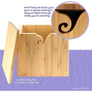 Crochet Creative Bamboo Storage Box DIY New Style Wool Wooden Household Storage Bowl Bamboo Knitting