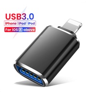 อะแดปเตอร์สำหรับ Iphone OTGสายแปลงสายเคเบิ้ลข้อมูลเป็นตัวแปลง USB ตัวผู้ไปเป็น USB สำหรับ iPhone 12 11 Pro XS Max XR X 8 7 Plus อะแดปเตอร์ iPad