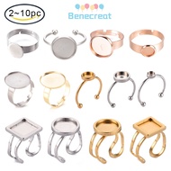 2pc-10pc Stainless Steel Adjustable Finger Ring