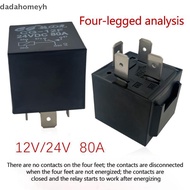 DD Automotive Relay 80A 12V/24V 4 Feet 5 Feet Small Waterproof Relay Lighting Controller MY