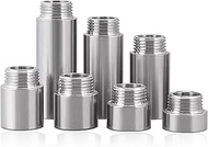 Stainless Steel Tap Extension, 7 Pieces G1/2 Inch Tap Extension Connection Extension, DN15 Thread Ex
