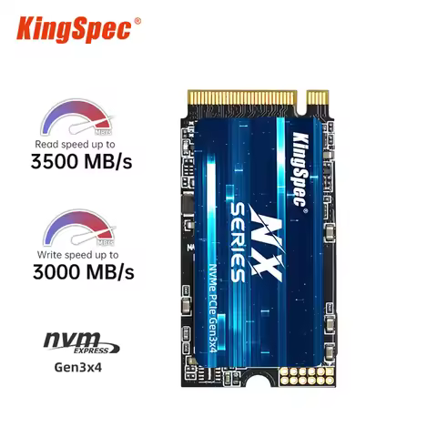 KingSpec SSD NVME M2 128g 256gb 512gb 1tb Drive Solid Hard NMVE Internal Disk M.2 Pci Express 3*4 Fo