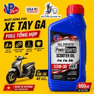 VP RACING Scooter Lubricant (Full GENERAL) 5W30 Powersports Scooter 4T Ester Tech 800ml >>>