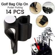 จัดไม้กอล์ฟให้เป็นระเบียบ Golf Bag Clip On (14Pcs.) รหัสสินค้า Clipon-001