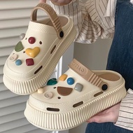 SIMWOOD Sandal Wanita Dewasa Sepatu Wedges Sandal Cewek Sandal Korea Sandal Fuji Wanita Tinggi