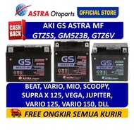 Aki Motor Gs Astra Mf Gtz5S Gm5Z3B Gtz6V Beat Vario Scoopy Mio Jupiter