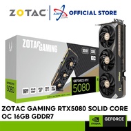 ZOTAC GAMING RTX5080 SOLID CORE OC 16GB GDDR7 GRAPHICS CARD ( ZT-B50800J2-10P )