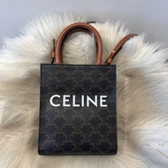 CELINE 經典凱旋門老花琴譜包 小號