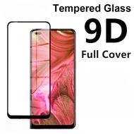 1-3Pcs Tempered Glass For Oppo Reno5 Reno4 Reno3 Reno2 Z K F Pro 5G 4G SE Lite Youth Black Edge Scre