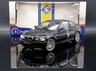 【MASH-2館】現貨特價 Solido 1/18 BMW E46 CSL BLACK 2003