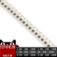 1210 Chip Resistor 1.8 R 18 Om 180K 2K 20K 200 Om 2.2K 22K 220K 202