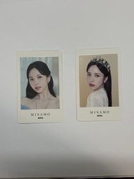 TWICE MISAMO MINA 小卡