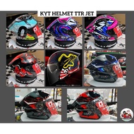 KYT HELMET TTR JET OPEN FACE