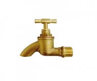 1/2" L/D Brass Bib Tap / Tembaga Kepala Paip 1/2"
