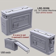 G GK1/35 Resin Soldier Model World War II Military Supply Tank Ammunition Box GK White Model Figure 