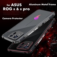 Luxury Aluminum Alloy Magnetic Case for Asus ROG Phone 8 Cases Shockproof Metal Frame Camera Cover Protector for Rog Phone 8 Pro