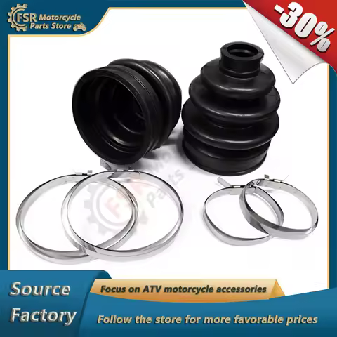 2SET OUTER BOARD BOOT Fits LINHAI 400 CUV ATV 300-3D EFI T3b 400-2D 400-2B 260 BOOT BAND 24403 24404