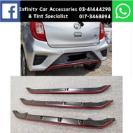 Perodua Axia 2020-2021 / Axia Rahmah 2023 Rear Skirt Lip With Paint