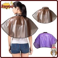 KEYOOL Shampoo Capes,  Professional Hair Dying Apron, PVC Waterproof Makeup Cape