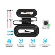 รถ DVR HardWire Kit สำหรับ M300S/M300/GS65H Low Vol Protection พอร์ต Micro USB 12V-24V ใน 5V3A Out D