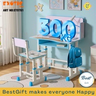 EXOTIC STUDY TABLE SET ET-9782 TABLE + CHAIR SIZE 80*50*88 MAX 300KG