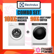 [COMBO OFFER] Electrolux 10kg Washer Eco Inverter EWF1024D3WC + 9kg Heat Pump Dryer EDH903R7WC