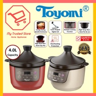 TOYOMI 4.0L HH 9080 Micro-com High Heat Stew Cooker Bird's Nest Abalone Ginseng Soup